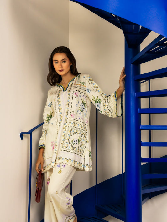 Butter Yellow Bloom Coord Set