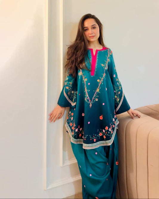 Ombre Farshi Cord Set (B)